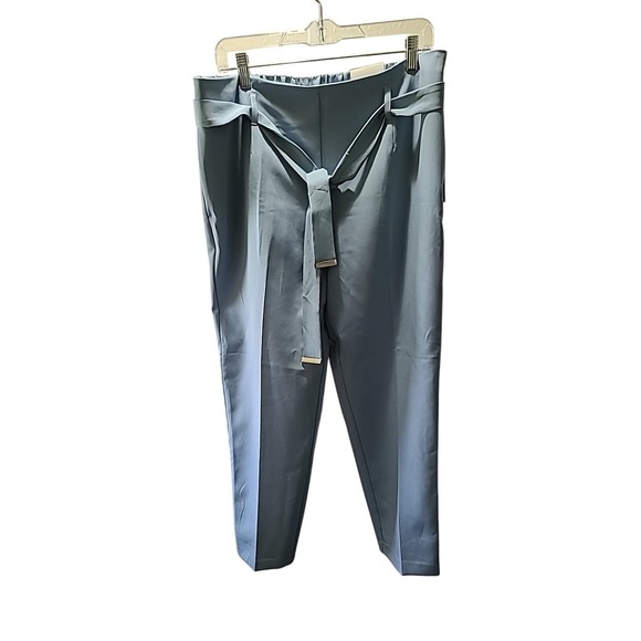 Jules & Leopold Pull On‎ High Waist Dress Pants Women's Blue Large - Picture 1 of 2